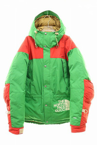 ザノースフェイス THE NORTH FACE 希少 21 - 22 AW GUCCI 663758 L NF0A7UH9 96 MOUNTAIN GUIDE DOWN JACKET グッチ マウンテン ガイド ダ