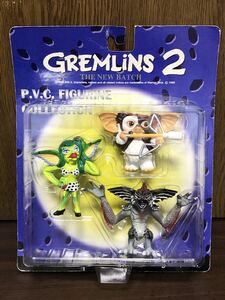 1999年製 未開封 GREMLINS 2 THE NEW BATCH PVC FIGURINE COLLECTION グレムリン フィギュア コレクション 人形 ギズモ グレタ