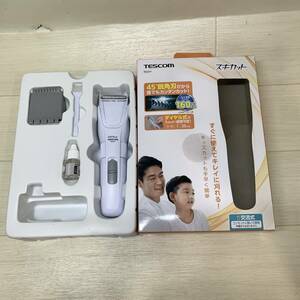 ■tescom TC317 テスコム ヘアーカッター 電動バリカン 散髪 スキカット アダプター欠品■K41887