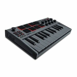 ★AKAI Professional MPK mini Special Edition Grey 25鍵 USB MIDIキーボード コントローラー MPK mini MK3★新品送料込