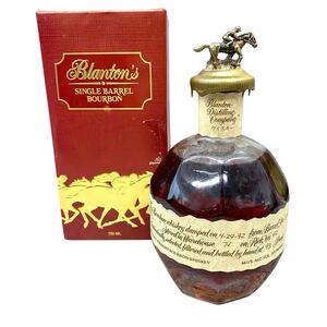 241122-144-401 MH500 未開栓 Blanton ブラントン ウイスキー 古酒 SINGLE BARREL BOURBON バーボン シングルバレル 750ml 46.5% 箱付き