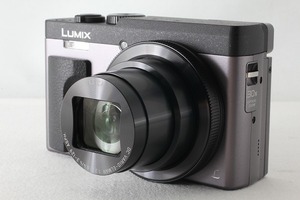 ◆新品同様◆パナソニック Panasonic LUMIX DC-TZ90 シルバー コンパクトデジタルカメラ◇M45463