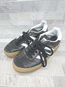 ◇ adidas アディダス IG1733 ローカット スニーカー シューズ サイズ24.5cm ブラック レディース P