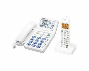 【中古】 SHARP シャープ デジタルコードレス電話機 子機1台付き 1.9GHz DECT準拠方式 JD-G60CL