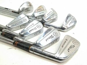 ◇ヴィンテージ ACUSHNET アクシネット Titleist タイトリスト マッスルバック #3 #5～9 PW 8本セット DYNAMIC (S) アイアン @140◇