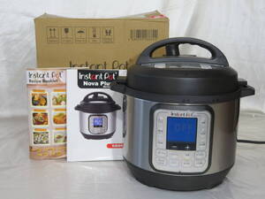 【家電】　インスタント ポット Instant Pot　NOVA Plus Mini　家庭用 電気圧力鍋及び圧力がま　圧力鍋　家電　キッチン　現状品