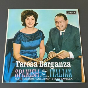 [e19]/ 英盤 LP /『テレサ・ベルガンサ / スペイン、イタリア歌曲集 / ラビリャ / Teresa Berganza / Spanish & Italian Songs』/ OS 25726