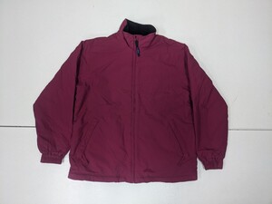 2. 90s LLBEAN POLARTEC ドローコード 裏フリース ヴィンテージナイロン ジャケット ジャンパー ブルゾン エルエルビーン LadiesMy605