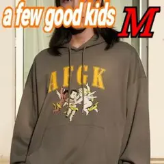 A FEW GOOD KIDS AFGK パーカー フーディー 天使 茶 M