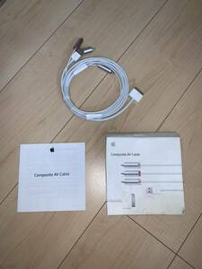 売り切り！　新品　composite AV Cable Apple iPad AVケーブル