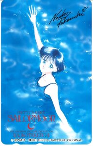 ★美少女戦士セーラームーン　武内直子　メッカ原宿オリジナル　擦れ傷有★テレカ５０度数未使用wb_272