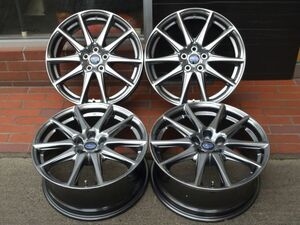 17インチ 現行 スバル ZD8 BRZ 純正 ホイール 17X7.5J PCD 100 5穴 +48 4本セット トヨタ 86 流用にも 