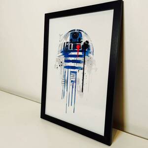 【額付きポスター】STAR WARSスターウォーズ R2-D2(新品)