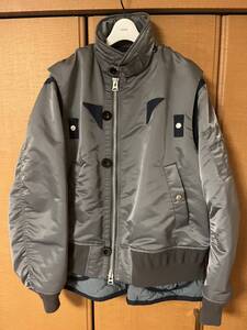 sacai Nylon Twill Mix Blouson