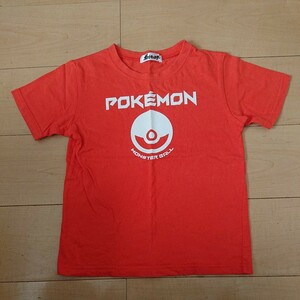 【USED】 ポケモン モンスターボール Tシャツ 140㎝ ☆ ポケットモンスター POKEMON MONSTER BALL ティーシャツ シャツ