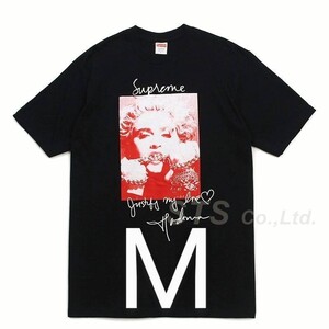 18aw Supreme Madonna Tee black