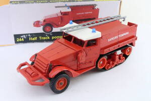 solido Half Truck SAPEURS POMPIERS 消防ハーフトラック フランス製 1/50 イハレ