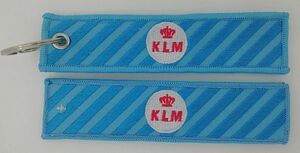 KLM　レトロロゴ　キーホルダー