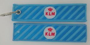 KLM　レトロロゴ　キーホルダー