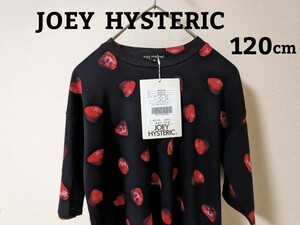 JOEY HYSTERIC スカルベリーTシャツ 120cm M ジョーイヒステリック いちご 骸骨 ドクロ イチゴ 苺 ヒステリックグラマー ヒステリックミニ