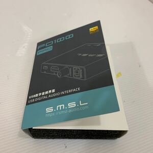 s.m.s.l PO100PRO ブラック オーディオインターフェース 動作品　（05.22）