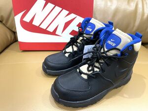 21cm NIKE MANOA LTR PS ブーツ トレッキングシューズ マノア レザー BQ5373-003 1819