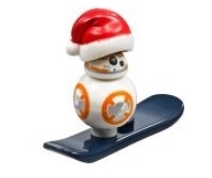 正規品 未使用 レゴ LEGO BB-8 with Santa Hat サンタ版 ミニフィグ ミニフィギュア 75184 同梱可能 スターウォーズ