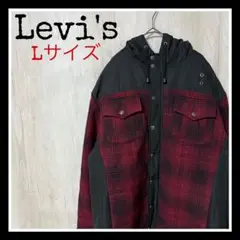 Levi’s リーバイス 古着 ブルゾン 赤 レッド チェック