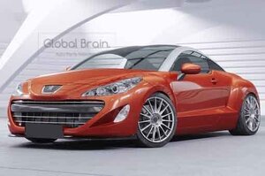 プジョー RCZ 前期 フロント リップ スポイラー/フロント スプリッター バンパー ディフューザー フラップ 761