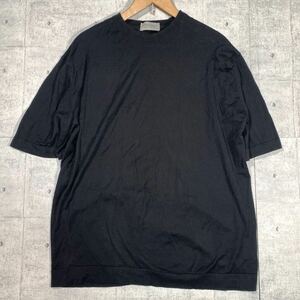 希少XLサイズ　JOHNSMEDLEY ジョンスメドレー シーアイランドコットン 半袖 S/S クルーネック セーター Tシャツ