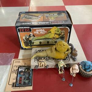 美品オールドケナー スターウォーズ 当時物1983 ジャバ・ザ・ハットKENNER JABBA THE HUTT STARWARS ジャバ フリーホイラーズ マッコイ 