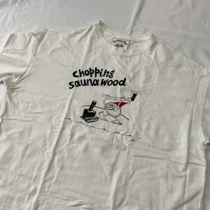 【M】sea sauna shack Tシャツ 半袖 ビッグシルエット シーサウナシャック サ活