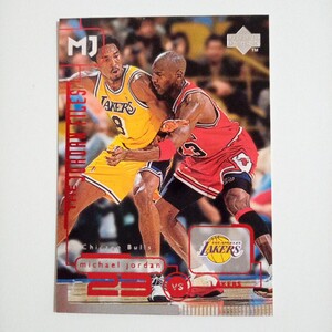 1998-99 Upper Deck Michael Jordan Bulls vs Kobe Bryant Lakers MJ Card #147