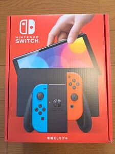 未開封新品　Nintendo　Switch有機ELネオンブルー　ネオンレッド