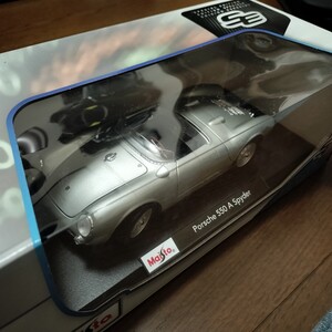 Maisto マイスト SPECIAL EDITION 1/18 Porsche 550 A Spyder ダイキャスト ミニカー ポルシェ スパイダー　新品未開封品