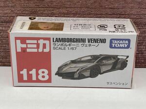 即決有★トミカ No.118 ランボルギーニ ヴェネーノ LAMBORGHINI VENENO★ミニカー 未開封