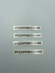 ポルシェPORSCHE ブレーキ　キャリパー　911 964 993 996空冷　水冷　ブラック75ミリステッカー