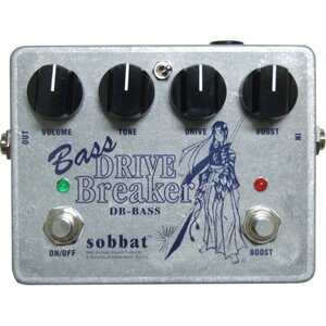 【中古】sobbat ソバット エフェクター ベース用オーバードライブ DRIVE Breaker Bass SB-DBB