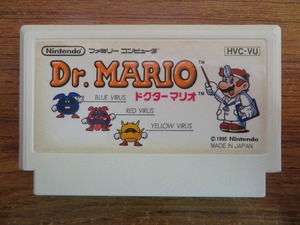 KM7399★FCソフトのみ ドクターマリオ DR.MARIO 起動確認済み クリーニング済み ファミコン