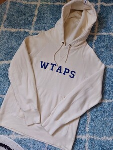 WTAPS DESIGN FOODY 03 WHITE プルオーバーパーカー　S