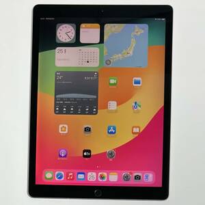 Apple iPad Pro (12.9インチ) (第2世代) スペースグレイ 64GB 3D113J/A Wi-Fiモデル BT最大容量97％ アクティベーションロック解除済