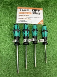 006□おすすめ商品□WERA ヴェラ トルクスドライバー4本セット 28051 28052 28053 28055