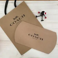 ★新品 COACH コーチ ギフトボックス ラッピング用 ショップ袋