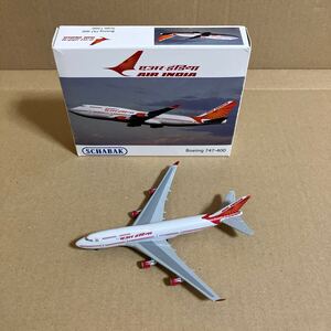 ■SCHABAK 1/600 エア・インディア B747-400【中古品】■AIR INDIA