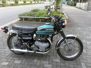 ★1971年★カワサキW1-SA★650cc★青★