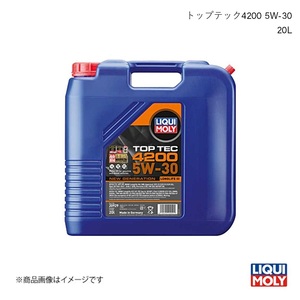 LIQUI MOLY/リキモリ エンジンオイル トップテック4200 5W-30 20L エアトレック(アウトランダー) CU0W 2.0 16V (4x4) 2003-2009 20929