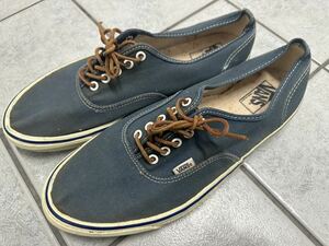 90s USA製 VANS AUTHENTIC 紺 US13