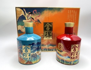 中国酒 沈香型 白酒 舎得 52% 500ml x2 箱付 未開栓 舎得酒並股分有限公司 2021年製造