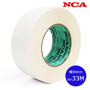 (日本正規品)NCA BUFFALO ゴルフグリップ交換用両面テープ バッファロー 50mm幅 長さ33M グリップ交換用品