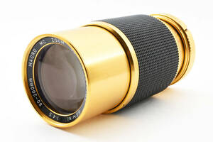 ★希少品★Gemini F4.5 80-200mm Macro MC Zoom 55 Pentax ペンタックス 金色 ゴールド★ L100#2468